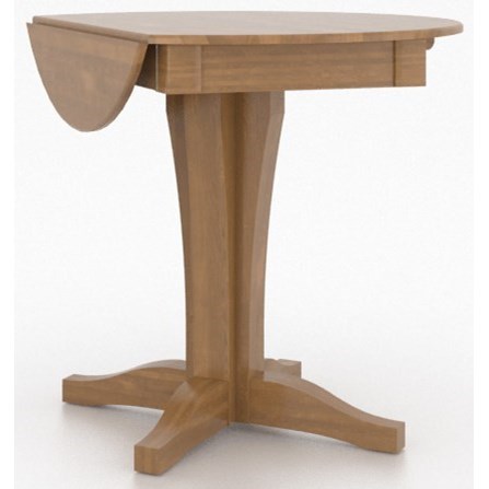 Canadel Custom Dining Tables TDL042420101MXKDF Customizable Drop